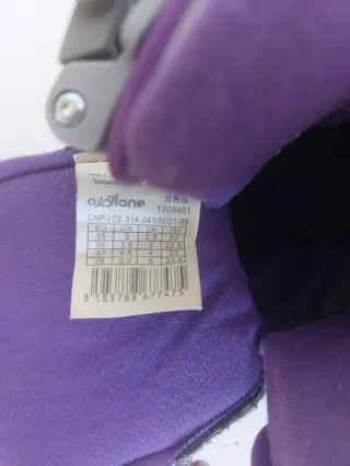 Patines en línea Oxelo Morado Talla 35-38