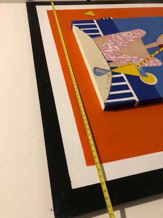 Cuadro decorativo mujer con cóctel