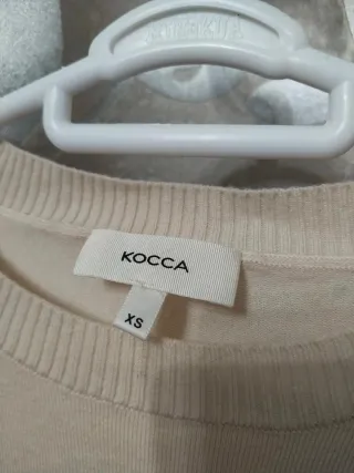 Jersey Kocca Beige con Lentejuelas Talla XS