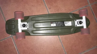 Patineta verde oxelo