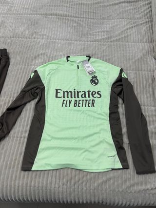 Conjunto Adidas Chándal Verde y Marrón