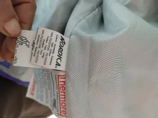 Giubbino da neve unisex viola e verde