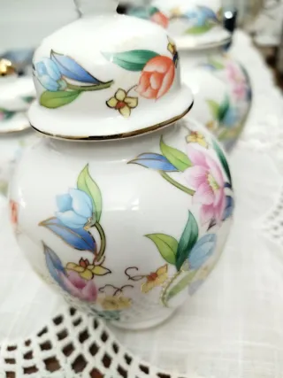 Set 3 Vasi Porcellana Giapponese Kutani Anni '70