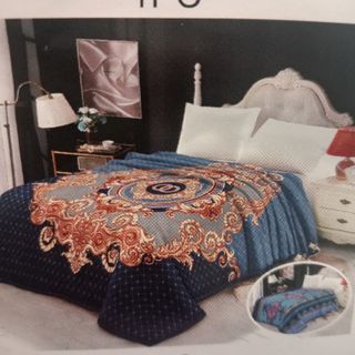 Manta Grande Doble Cara Aterciopelada