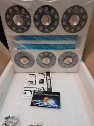 Luz solar de crecimiento ideal para la Sr. María