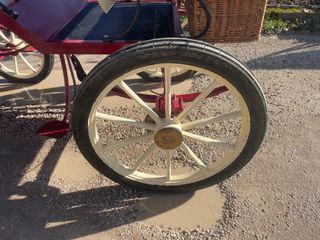 Carro de caballos para paseos