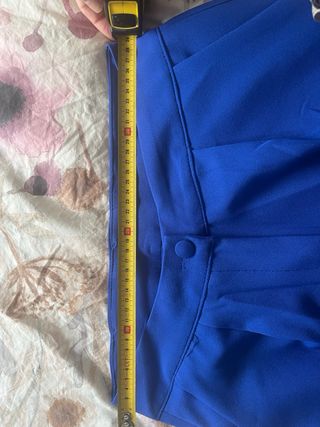 Traje azul chaqueta y pantalón