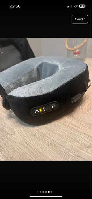 Cojin cervical masajeador