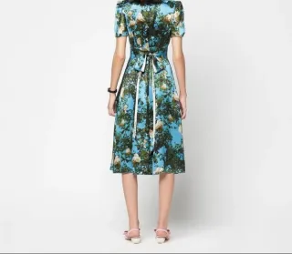 Vestido seda Marc Jacobs floral