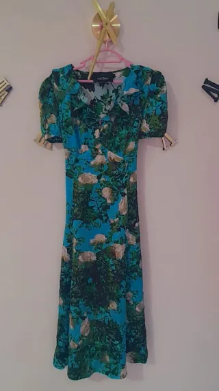 Vestido seda Marc Jacobs floral