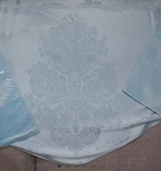 Pañolón Fallera Forro Polar Azul