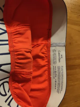 Calvin Klein Boxer Naranja Talla M