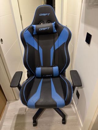 Silla Gaming Drift Profesional Negra/Azul