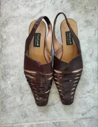 Sandalias de piel Font Pell