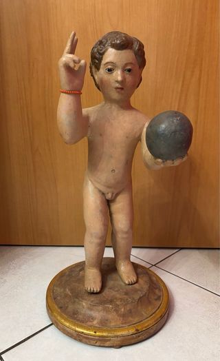 Antico Bambinello Legno '700