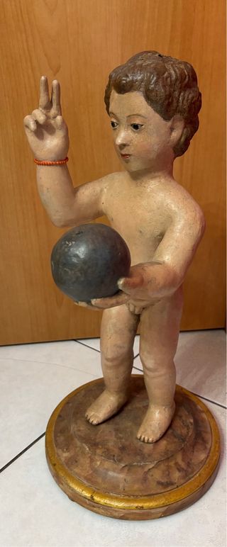 Antico Bambinello Legno '700