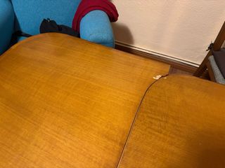 Mesa de comedor extensible y 5 sillas