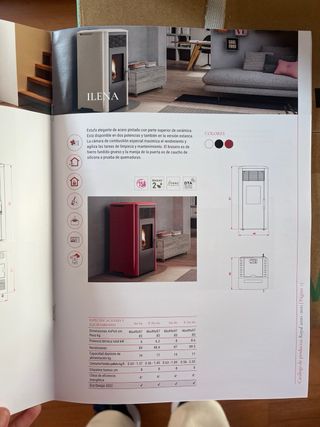 Estufa Pellet Royal Ilenia Air 8KW