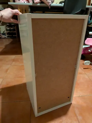 Mueble auxiliar blanco