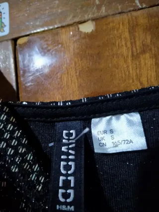 Mono corto lentejuelas de H&M sin estrenar