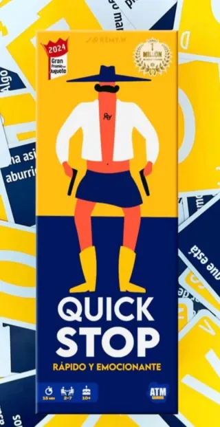 Juego de mesa Quick Stop Rápido y Emocionante