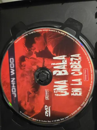 Pack 3 Películas John Woo DVD + 1 de regalo