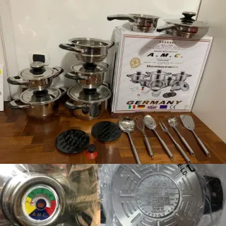 Set Pentole AMC 23 Pezzi Induzione