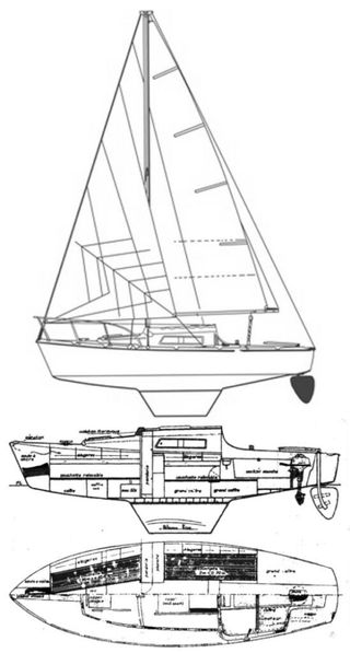 Velero Super Mistral 7m CAMBIO por coche con ITV