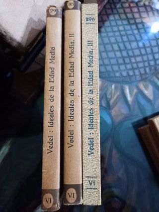 Colección Labor. Ideales de La Edad Media. 3 tomos