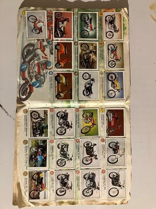 Álbum Moto 80 Cromos Completo