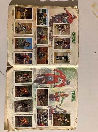 Álbum Moto 80 Cromos Completo