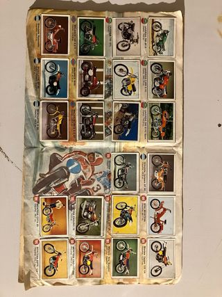 Álbum Moto 80 Cromos Completo