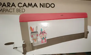 Barrera plegable para cama nido de Olmitos