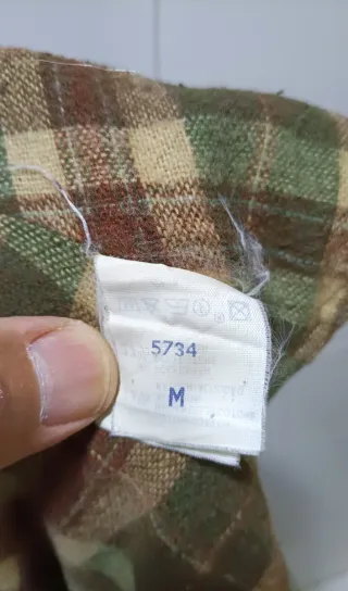 Chaleco de caza de pana marrón