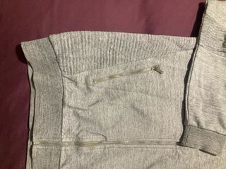 Sudadera Zara Gris Cremallera