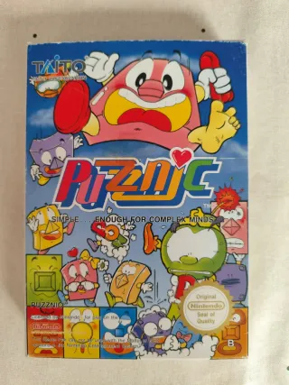 Puzznic Taito NES Juego Caja Original