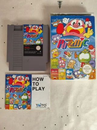 Puzznic Taito NES Juego Caja Original