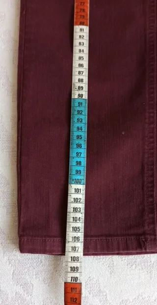 Pantalón Slim Granate Easy Wear