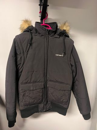 Chaqueta Carhartt Mujer Negra Convertible