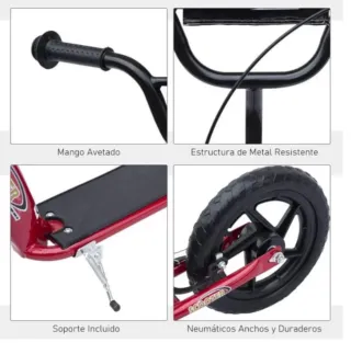 Patinete Scooter niños y niñas con Freno