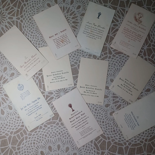 13 Recuerdos 1ª Comunión Ferrandiz años 60-70