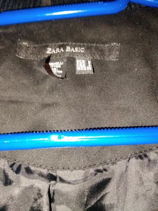 Chaqueta Zara Negra Talla M