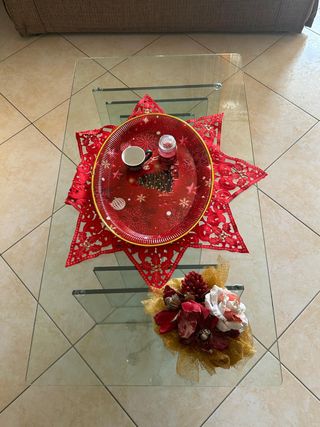 Tavolino cristallo salotto