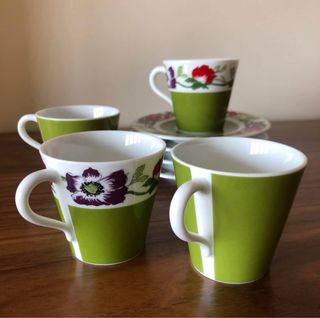 4 Chávenas Café Porcelana Vista Alegre