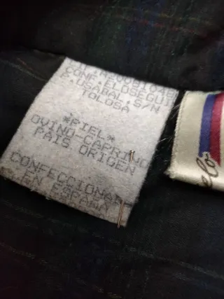 Chaquetón de piel negro