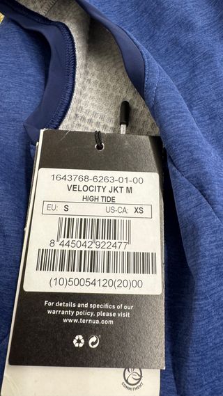 Chaqueta Ternua Velocity JKT M Azul