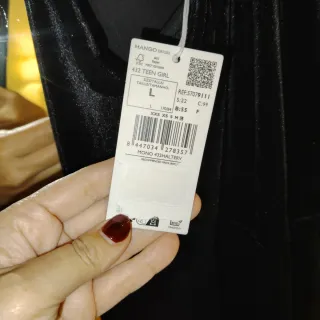 Mono terciopelo Mango Talla L