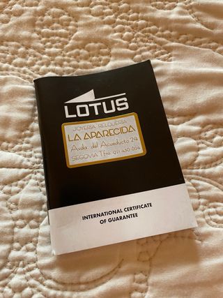 Reloj Lotus Vortex Azul