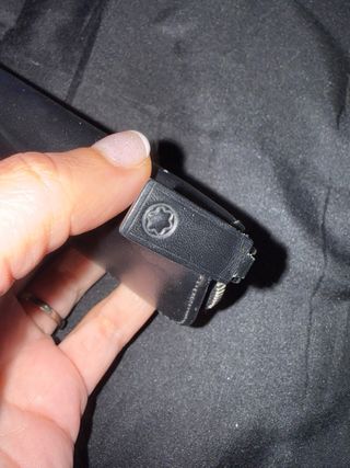 Estuche Montblanc Negro Piel