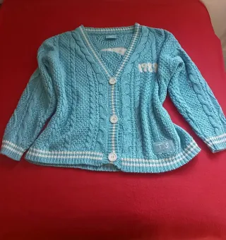 Cárdigan Taylor Swift 1989 Azul